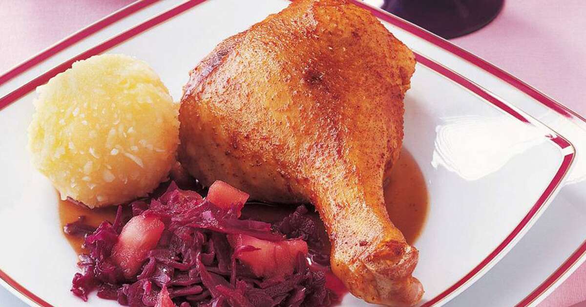 Gans Mit Calvados-Rotkohl Und Knödeln | Carl Kühne KG