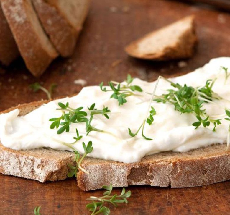 Rezept Bauernbrot mit Meerrettich Creme