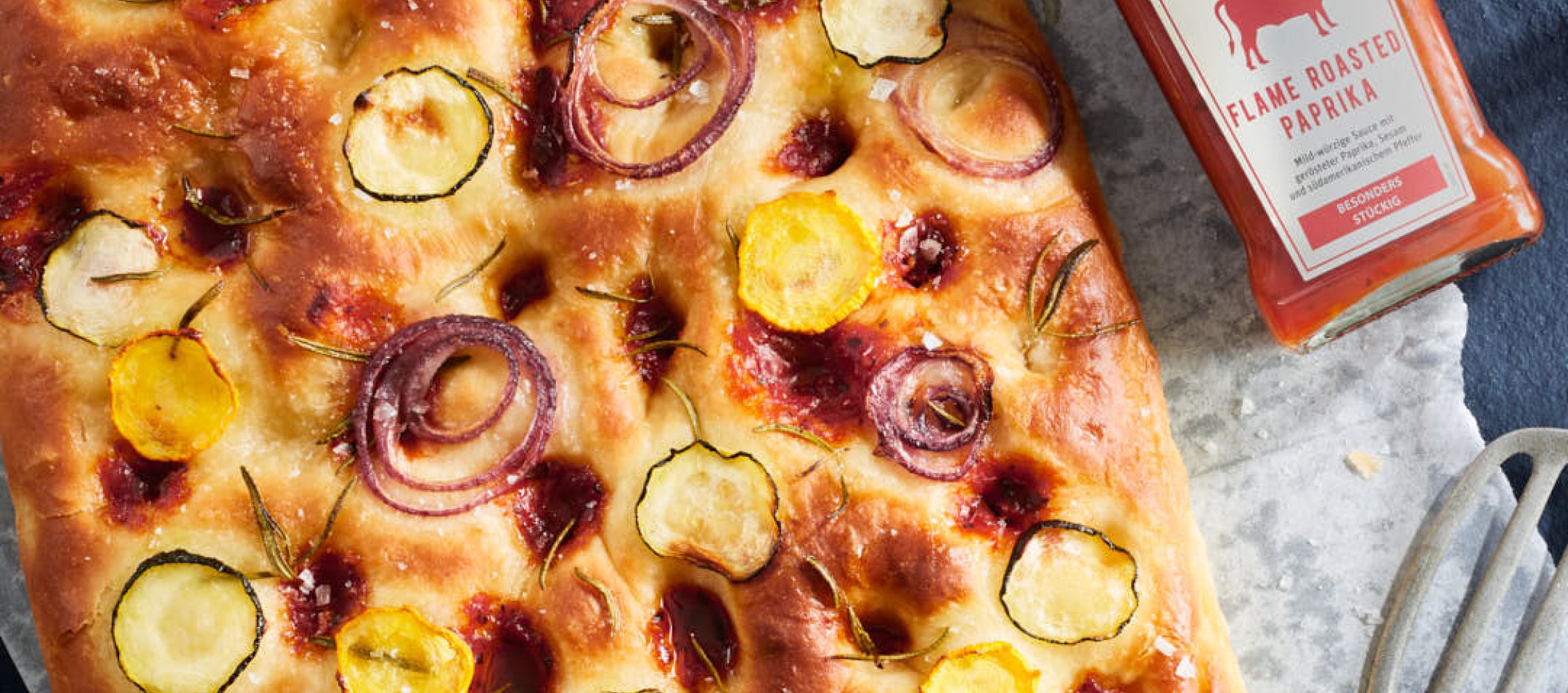 Zwiebel-Rosmarin-Focaccia